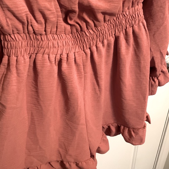 Free The Roses Off The Shoulder Romper - Picture 2 of 6